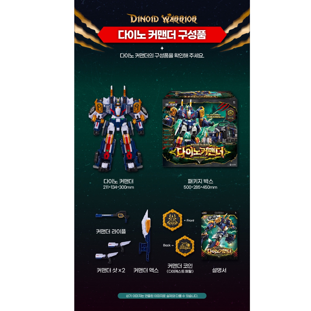 Miniforce Dino Commander – Transforming Truck & Dinosaur Robot Toy with Weapon Accessories