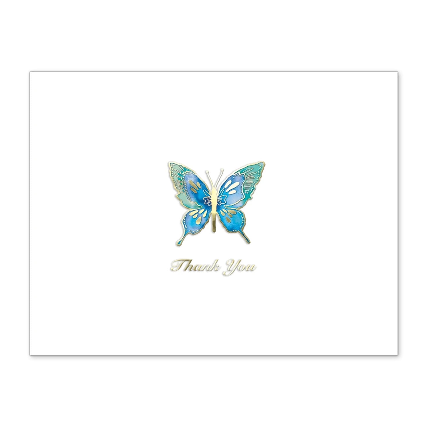 Flower And Butterfly Gems Thank You Greeting Card Bundle, 2-Count - Papyrus