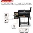 thumbnail image 2 of Pellet Grill Repair Kit,Upgraded 2.0 RPM Auger Motor, Induction Fan, Fire Burn Pot and Hot Rod Ignitor, Power Cord Compatible with Traeger/Pit Boss/Z Grills/Camp Chef Wood Pellet Grills, 2 of 7