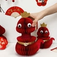 thumbnail image 6 of Chinese New Year Honeys Comb Centerpieces Snake Shape Table Centerpieces New Year Party Supplies for Home Decorations, 6 of 9