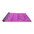thumbnail image 2 of Ahgly Company Indoor Square Oriental Pink Traditional Area Rugs, 5' Square, 2 of 4