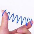 thumbnail image 5 of Pet Wide Colored Springs Cat Toys Plastic Coil Springs for Cat Kitten Pets 4 Pieces (Random Color), 5 of 5