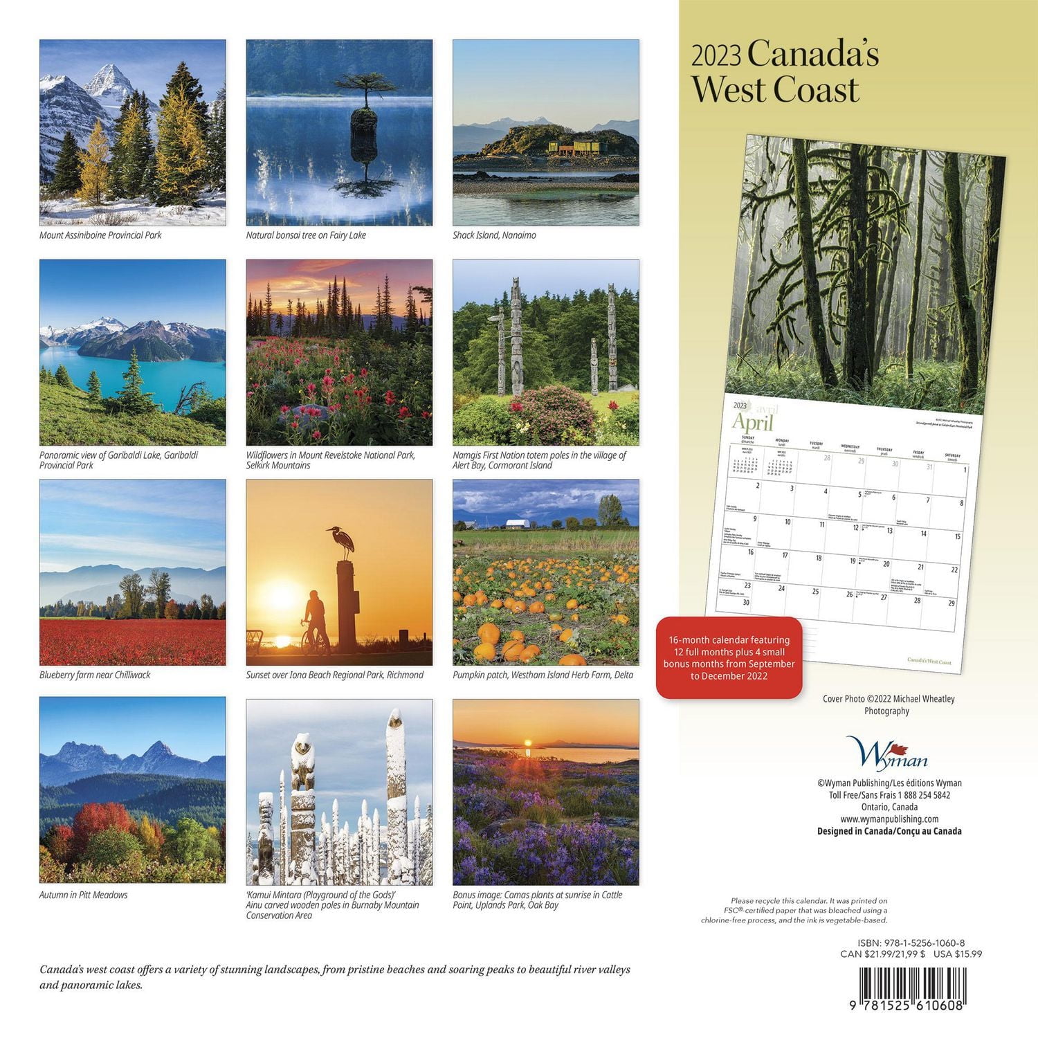 Canada's West Coast 2023 Square