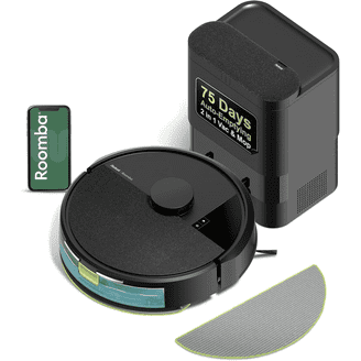 iRobot Roomba j8+ (8550) Wi-Fi Connected Self-Emptying Robot