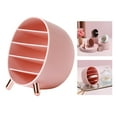 thumbnail image 3 of Organizador de maquillaje y accesorios cosméticos de plástico de 5 niveles Rosado, 3 of 9