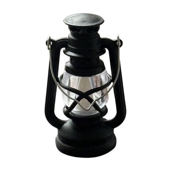 Mini Small Oil Lamp Ornaments Electronic Lamp Decorations Retros Lamp Fans Your Holiday Atmospheres Lamp Decoration