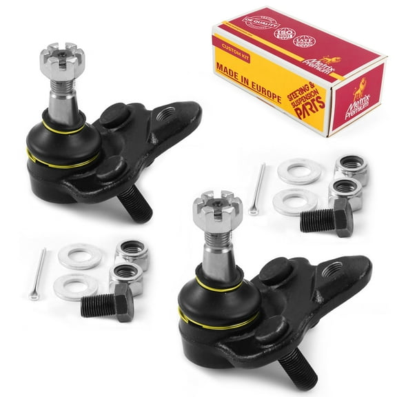 Metrix Premium Chassis Parts - 2 PC Front Lower Ball Joint Kit Fits 94-05 Toyota Celica, 01-05 RAV4, 96-08 Corolla, 01-03 Prius, 96-97 Geo Prizm, 98-02 Chevrolet Prizm, K90309, Made in Europe