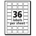 Avery Removable Labels, 1/2" x 3/4", 1,000 Labels (5418)