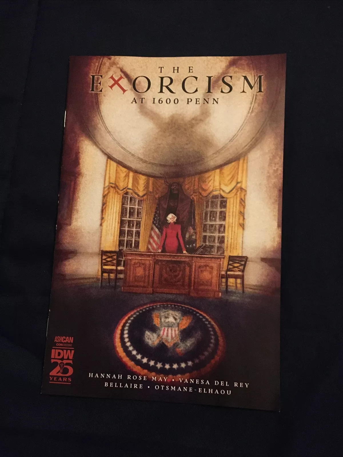 THE EXORCISM AT 1600 PENN ASHCAN PROMO IDW COMICS 2024