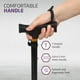 thumbnail image 5 of Bastón Allay para hombre y mujer: plegable, ajustable y plegable para personas mayores, con equilibrio, de pie, punta pivotante, resistente, con bolsa de viaje | Bastones para personas mayores - Negro, 5 of 5