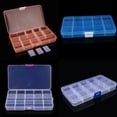 thumbnail image 3 of 100Fens Large 24 Grids Plastic Organizer Box,Clear Storage Box Fixed Dividers for Jewelry, Art DIY Crafts, Washi Tapes, Beads and Small Parts, 3 of 9