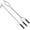 40"Stainless Steel Set, variant on 40" Fire Tongs Firewood Grabbers, Stainless Steel Large Fire Pit Tool Indoor Fireplace Outdoor Bonfire Campfire Backyard Deck Camping Log Grabbers Tool
