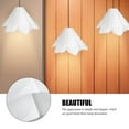 thumbnail image 7 of STOBOK Flower Lamp Shade White Easy Install Elegant Lily Light Cover, 7 of 7