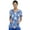 Snowflake Frosty, variant on Scrubs Top For Women V-Neck Print TF614