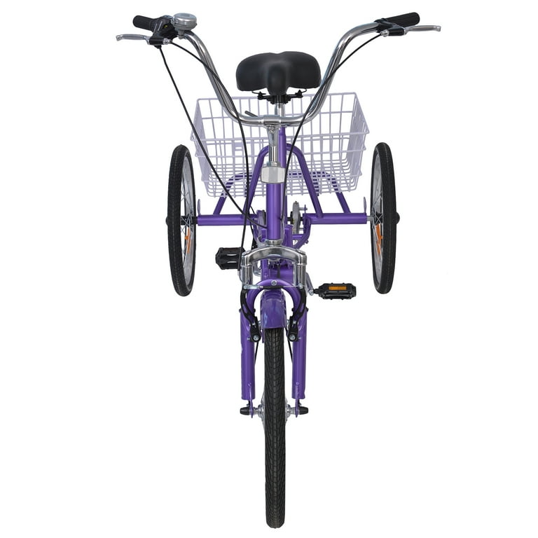 20 inch trifecta adult store single speed folding tricycle