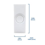 Heath Zenith Audio Intercom with Push Button Outdoor Wireless Door Chime