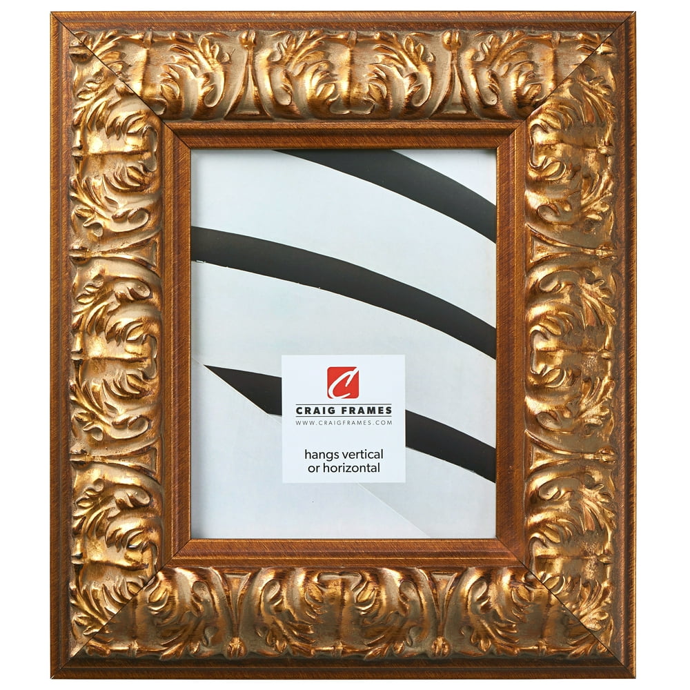 Craig Frames Barroco, 24x36 inch Picture Frame, Antique Gold Baroque