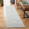 thumbnail image 2 of SAFAVIEH Tulum Lakisha Oriental Runner Rug, Light Grey/Ivory, 2' x 19', 2 of 7