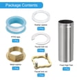 thumbnail image 3 of Uxcell Faucet Mount Extension Shank 3"x 1.25" Stainless Steel Pipe Faucet Extension Longer Fixed High Foot Faucet Fittings, 3 of 6