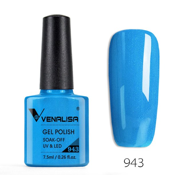 Venalisa-esmalte de Gel para uñas con purpurina reflectante, pigmento de cobertura completa de Color neón, barniz de Gel UV para manicura Tan Jianjun unisex