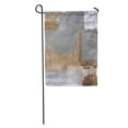 thumbnail image 1 of SIDONKU Brown Contemporary Grey and Beige Abstract Painting Gray Gallery Home Garden Flag Decorative Flag House Banner 28x40 inch, 1 of 2