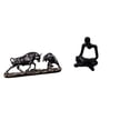 thumbnail image 1 of Escultura Abstracta Moderna De Toro Y Pensador, Figura De Vaca Feng Shui, Obra De Arte Animal Creativa Para Escritorio Y Decoración De Sala De Estar, Regalo, 1 of 8