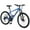Blue, variant on 26 Inch Mountain Bike 24-Speed Suspension Fork Bicycle with KENDA Tires for Women Men Adult,Blue