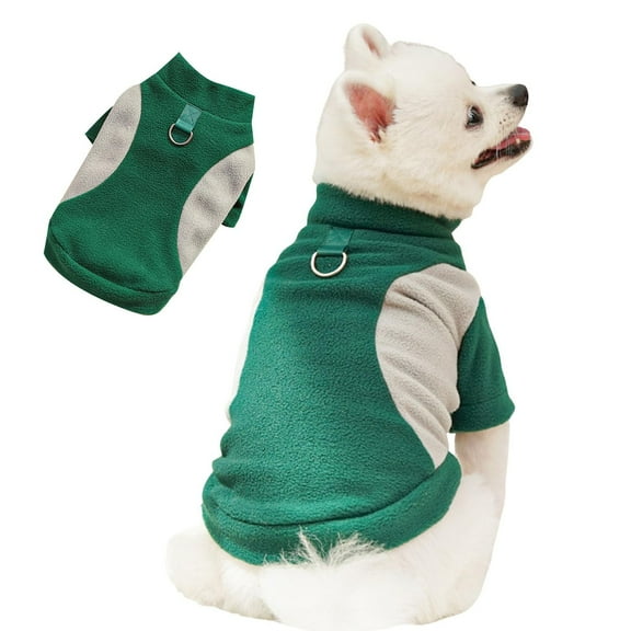 dgysar Dog Sweaters for Small Dogs Casual Pets Dog Clothes Warm Coat Jacket Clothing for Dogs Small Dog Sweater Green 5XL