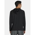 thumbnail image 2 of George Men's and Big Men's Hooded Sun Shirt with Long Sleeves, UPF 50+, Sizes S-3XL, 2 of 5