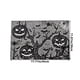 thumbnail image 3 of Decoraciones de Halloween, adornos de Halloween, mantel individual de cloruro de polivinilo de calabaza, manteles individuales de cloruro de polivinilo, tapetes para café, manteles para mesa de cocina, 3 of 6