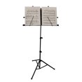 thumbnail image 2 of Compact et Portable Pliable Pliable Support de Musique Feuille avec Sac de Transport - Noir, 2 of 5