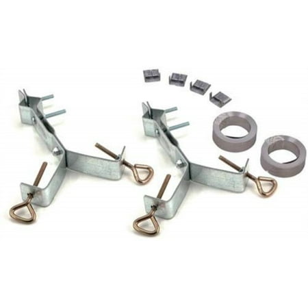 Radome Mast Mount - chimney mount with galvanized steel straps - ez 29-36 tv antenna mast bracket
