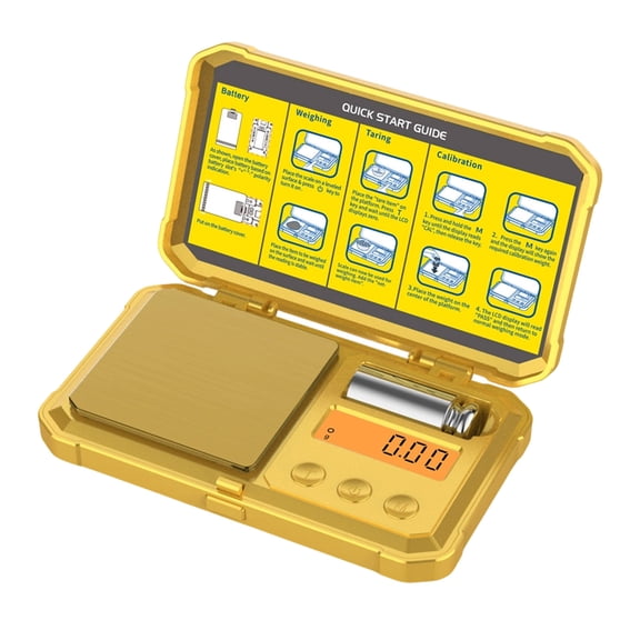 LEHOZIHEQ Digital Pocket Scale, 200g x 0.01g Gram Scale, High Precision, Small Jewelry Scale, Tare Function for Jewelry, Coin, Powder, Food