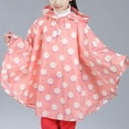 thumbnail image 2 of Odeerbi Rain Coats Kids Rain Jacket Waterproof Girls Boys Rain Cape Kid Hooded Jacket Hooded Bats, 2 of 7