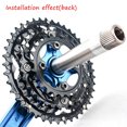 thumbnail image 7 of BUCKLOS 38/26T Mountain Bicycle Chainrings MTB Bike Round Fit 10 speed Chain Ring, 7 of 7
