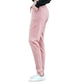 thumbnail image 2 of Lappel Women's Athletic Yoga Jogger Sweatpants with Pockets Soft French Terry Athleisure Capri, 2 of 4