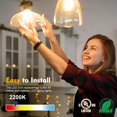 thumbnail image 2 of Bombillas LED GVVooHome S14, 1 W, 2200 K, regulables, paquete de 48, 2 of 9