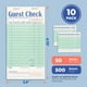 thumbnail image 2 of Chequeras Guest Check-Books para servidores FMP Brands, paquete de 10 (500 hojas), 2 of 8