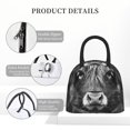 thumbnail image 4 of Easygdp Geometric Bull Design Bolsa de Almuerzo Insulada Grande, Forro de Aluminio, Diseño Espacioso, a Prueba de Fugas, Ideal para Trabajo, Picnics, Viajes y Actividades al Aire Libre, 4 of 6
