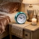 thumbnail image 5 of CaiYueKe Silent Snooze Alarm Clock with Night Light, Battery Operated Bedside Clock, Music Alarm for Heavy Sleepers, Office, Bedroom, Study Room, No Ticking Quiet Scan Sweep Second Hand, 5 of 7