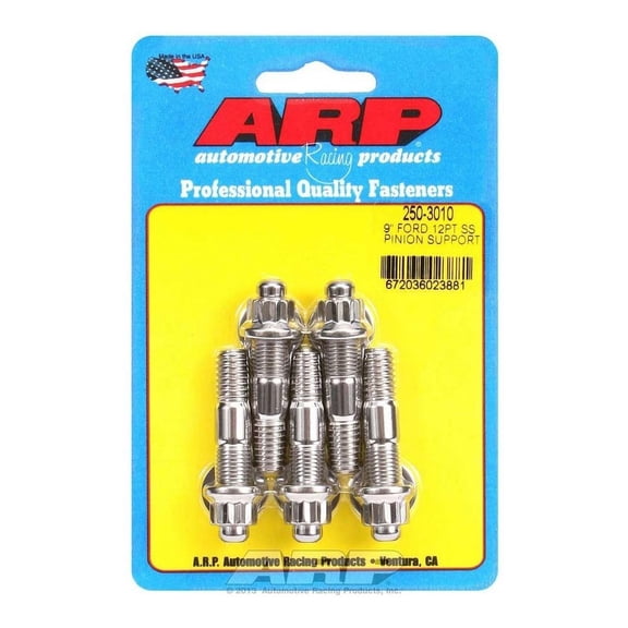 Arp Ford 9in S/S Pinion Support Stud Kit 12pt.