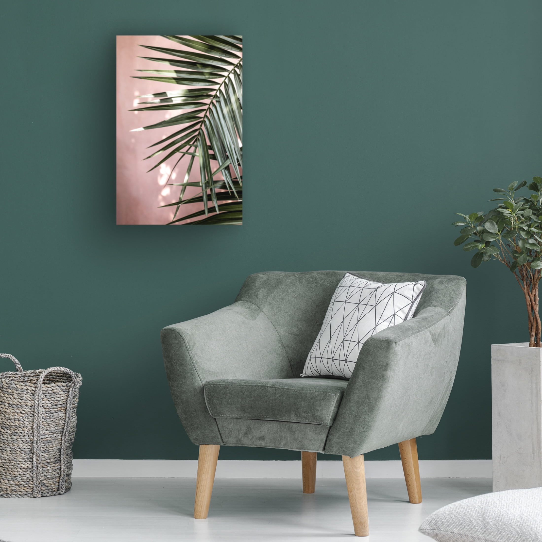 Trademark Fine Art Mareike Bohmer  Palm Leaves 23 Canvas Wall Art