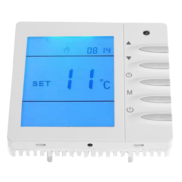 Controlador de temperatura, termostato LCD NTC Termostato inteligente para calentamiento de agua Termostato digital El mejor de su clase