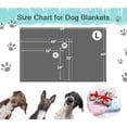 thumbnail image 7 of Soft Washable Dog Blanket 40"x31", Grey Cat Blanket for Indoor Large Medium Small Dogs & Puppies, Pet Essentials for Crate Couch Bed, 7 of 7