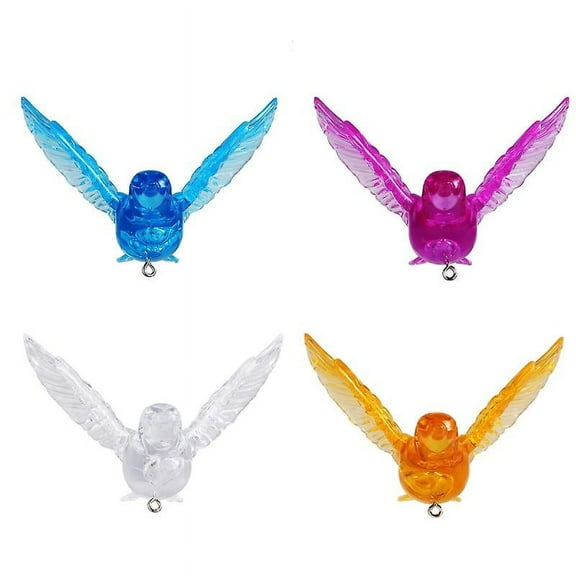 4pcs Bird Statue