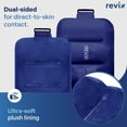 thumbnail image 4 of shiyou-Ice Pack for Injuries Reusable Gel for Lower Back, Cold Packs for Back Shoulder, Elbow, Hip, Leg, Wrap Around Entire Knee, Soft Cold Compress,16 × 9" Navy, 4 of 4