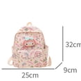 thumbnail image 3 of Mochila escolar Sanrio para niños, My Melody Kuromi Cinnamoroll, Hello Kitty, bonita mochila de gran capacidad, nueva moda, 3 of 5