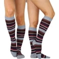 thumbnail image 4 of ToBeInStyle Women's Pack of 6 Knee High Socks, 4 of 6