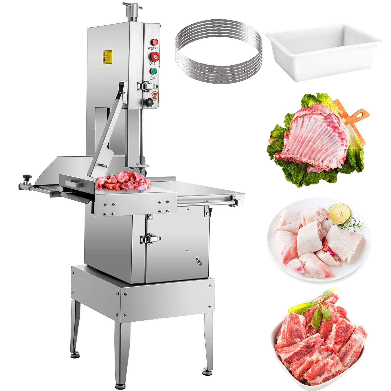 Commercial Meat Bone Cut Machine Stainless Steel Meat Processor Bone Saw Machine