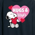 thumbnail image 3 of Peanuts - Snoopy Hugs And Kisses - Men's Long Sleeve T-Shirt, 3 of 6